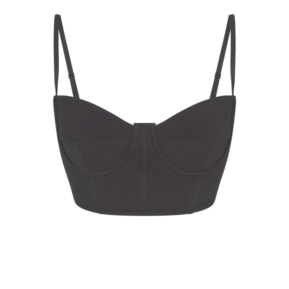 Grey outdoor bustier